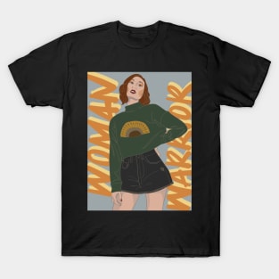 Modern Suki "Woman Warrior" poster T-Shirt